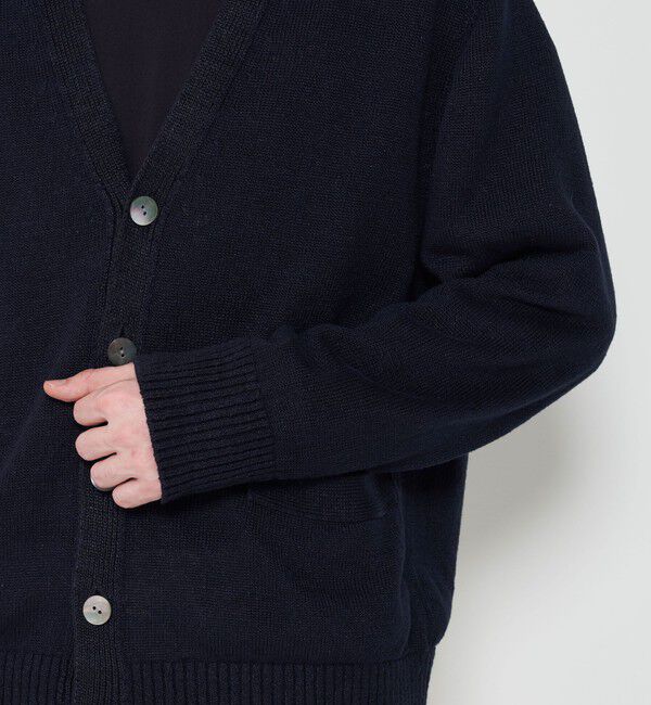 GALERIE VIE「リネンリリヤーン Vネックカーディガン」|カーディガン|