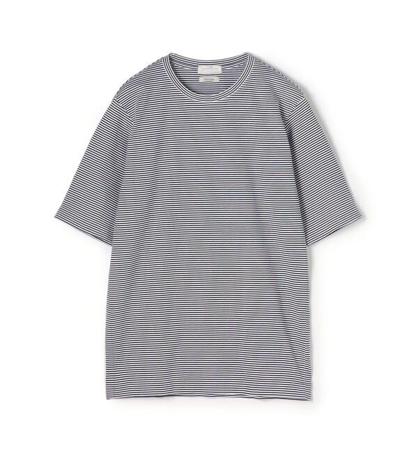 TOMORROWLAND MENS「スビンコットン クルーネックプルオーバー」|Tシャツ・カットソー|66 ブルー系