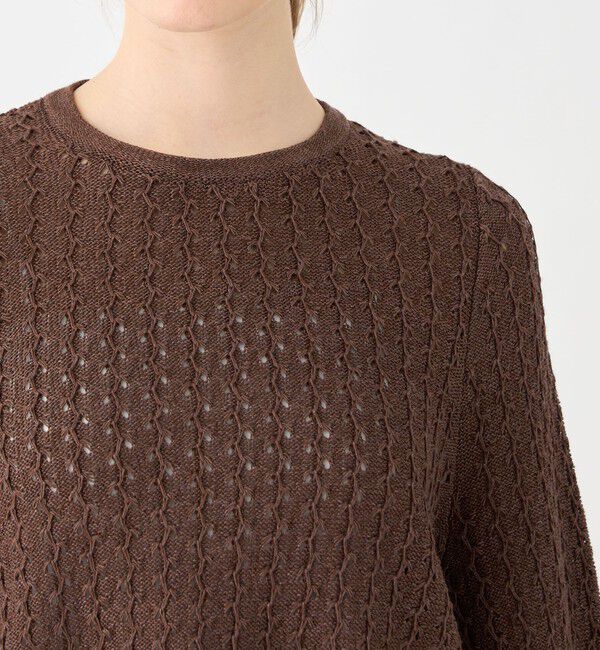 Ballsey「ヘンプシルクニット ショートプルオーバー」|ニット・セーター|