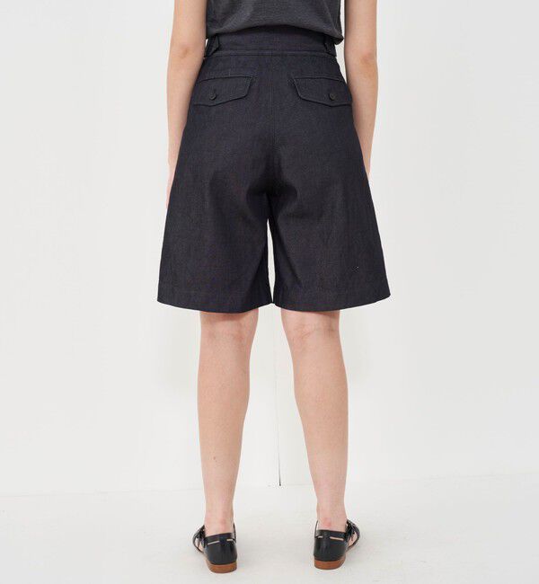 GALERIE VIE「ピマコットンデニム グルカショートパンツ」|デニム|