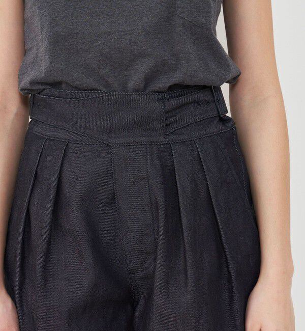 GALERIE VIE「ピマコットンデニム グルカショートパンツ」|デニム|