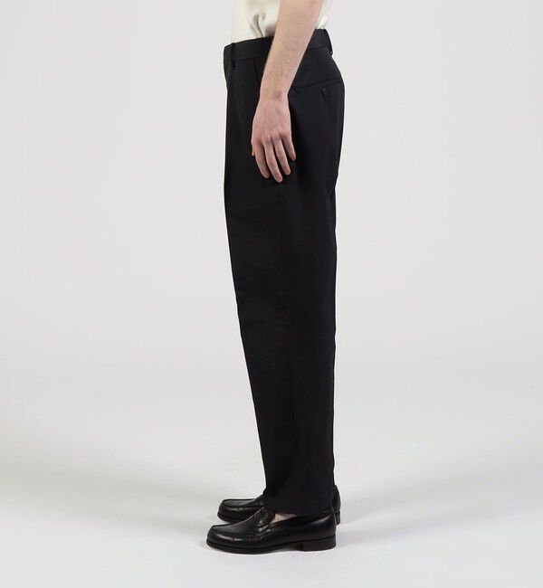 TOMORROWLAND MENS「コットントロピカル 1タックパンツ」|チノ|