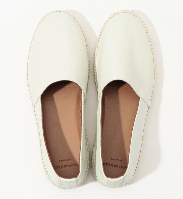 TOMORROWLAND GOODS「TOMORROWLAND レザー エスパドリーユ」|スリッポン|