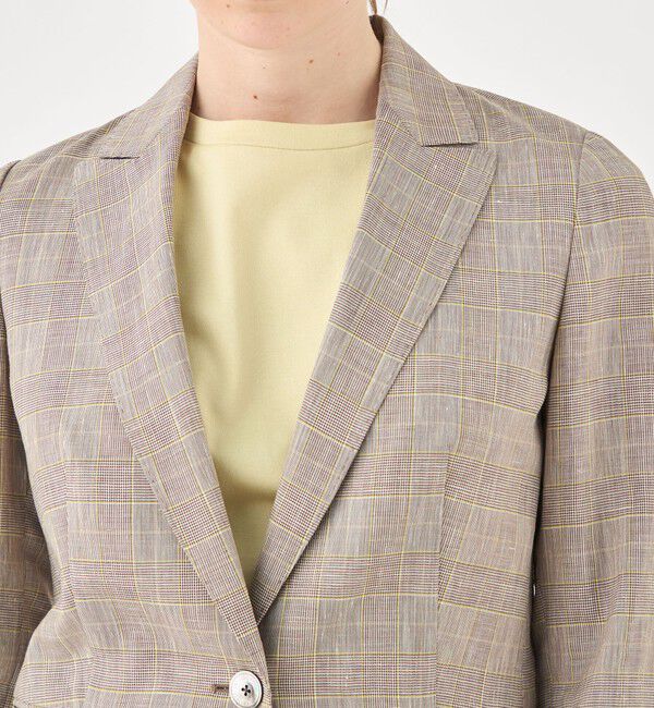 TOMORROWLAND collection「ウィンドブラウニー セミピークドラペルジャケット」|テーラードジャケット|