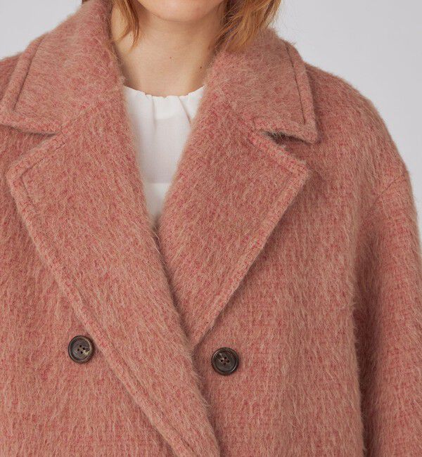 Ballsey「ウールアルパカシャギー ダブルブレストコート」|その他|