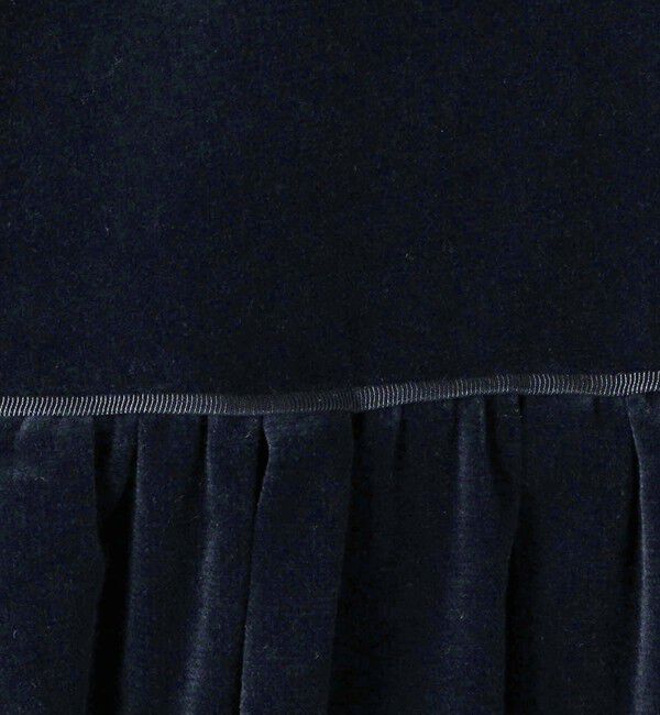 TOMORROWLAND collection「キャラメルヴェルト ギャザーロングワンピース」|ワンピース|