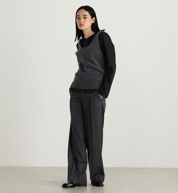 Edition「フォックスカシミヤ ニットベスト」|ベスト・ジレ|