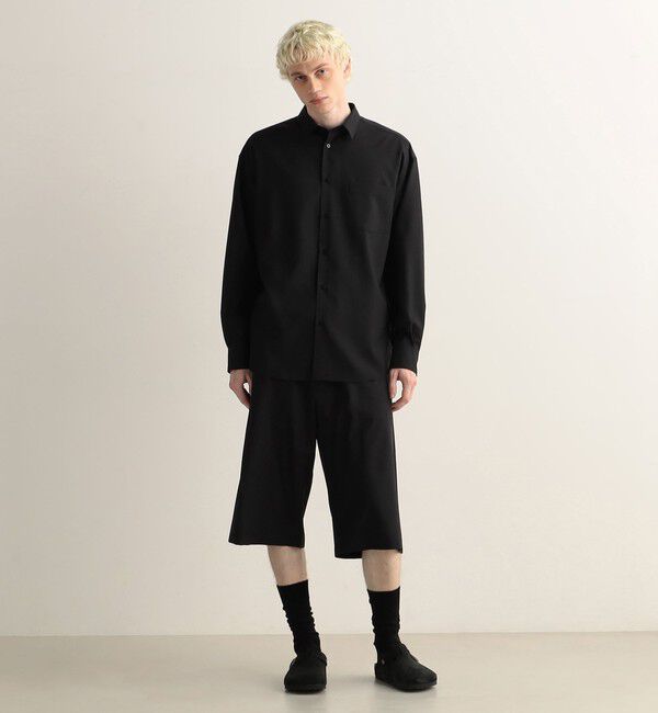 Edition「ウォッシャブルトロ レギュラーカラーシャツ」|シャツ・ブラウス|