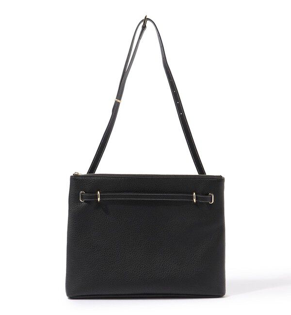 TOMORROWLAND GOODS「【別注】A シュリンクレザー ショルダーバッグ」|ショルダー・メッセンジャー|19 ブラック