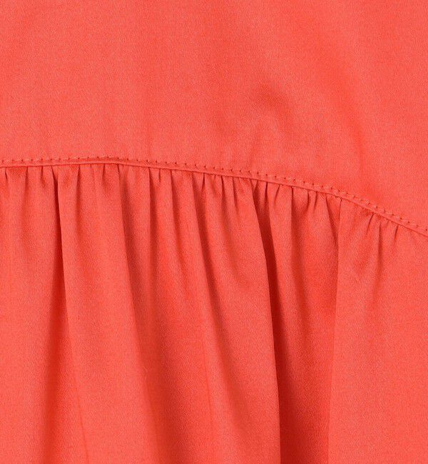 Ballsey「ハイカウントサテン スタンドカラーシャツ」|シャツ・ブラウス|