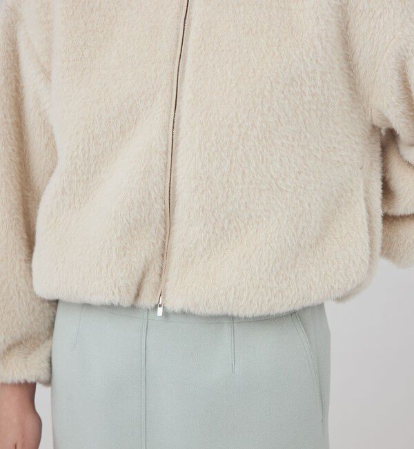 Ballsey「シャギージャージー ショートコクーンブルゾン」|ブルゾン・スタジャン|