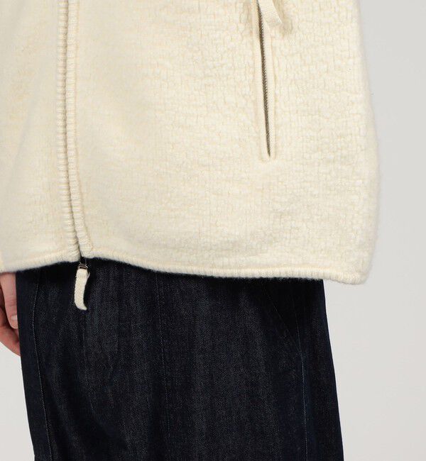 TOMORROWLAND MENS「TOMORROWLAND tricot ウールパイルニットブルゾン」|ニット・セーター|