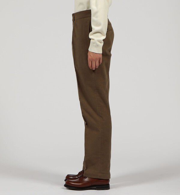 TOMORROWLAND MENS「コットンモールスキン 1インプリーツスラックス」|スラックス|