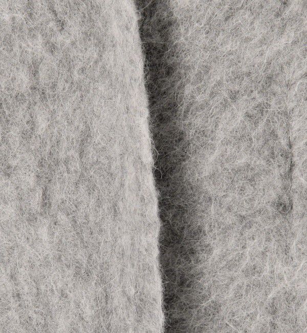 DES PRES「スーリーアルパカロングカーディガン」|テーラードジャケット|