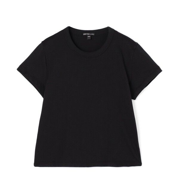 JAMES PERSE「コットンジャージー クルーネックTシャツ WBEL3120」|Tシャツ・カットソー|19 ブラック