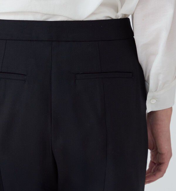 TOMORROWLAND collection「スーパーウールウィーヴ アンクルスリットパンツ」|その他|