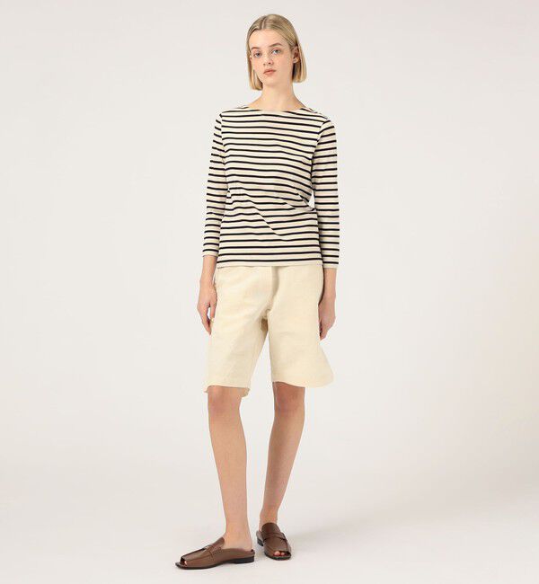 GALERIE VIE「ファインコットン ボートネックプルオーバー」|Tシャツ・カットソー|