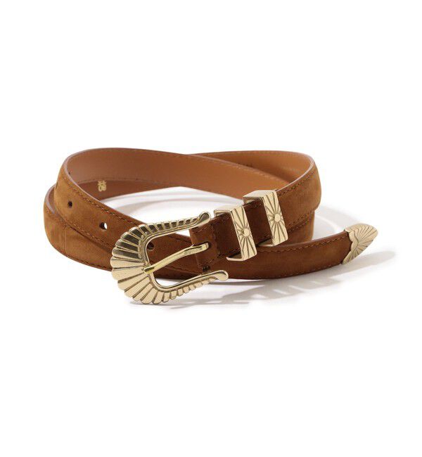 TOMORROWLAND GOODS「MAISON BOINET concho ベルト」|ベルト|45 キャメル