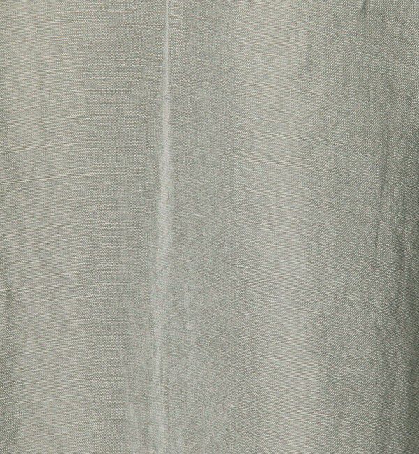 GALERIE VIE「リネンキュプラシルクコンパクト クルーネックワンピース」|ワンピース|