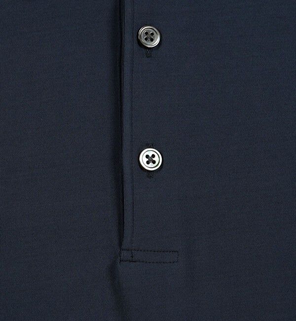 TOMORROWLAND MENS「スビンコットン ジャージーポロシャツ」|ポロシャツ|