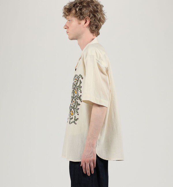 TOMORROWLAND BUYING WEAR「KARDO エンブロイダリー オープンカラーシャツ」|シャツ・ブラウス|