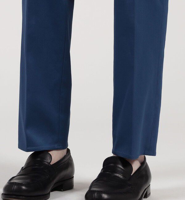 TOMORROWLAND MENS「アイスコットンピケ イージースラックス」|チノ|