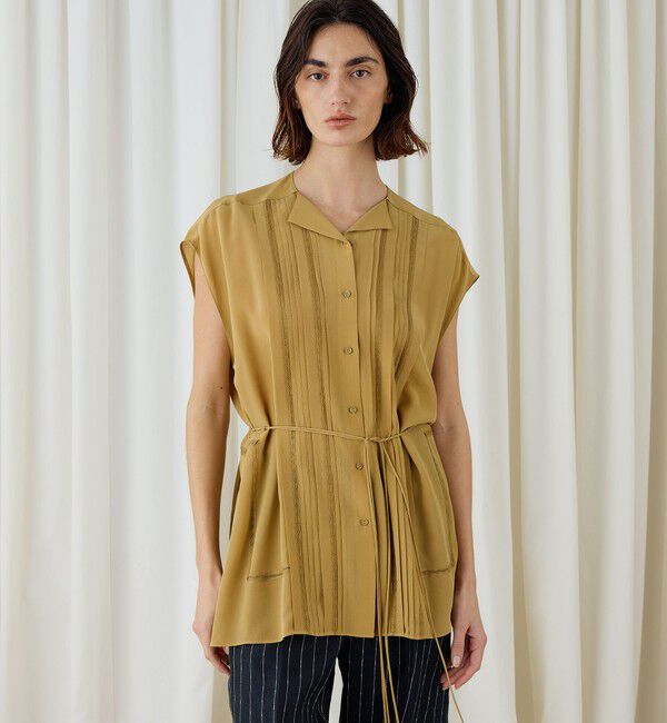 DES PRES「エッジンレース チュニックブラウス」|シャツ・ブラウス|