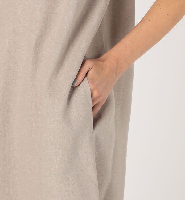 GALERIE VIE「フレンチリネン ノースリーブワンピース」|ワンピース|