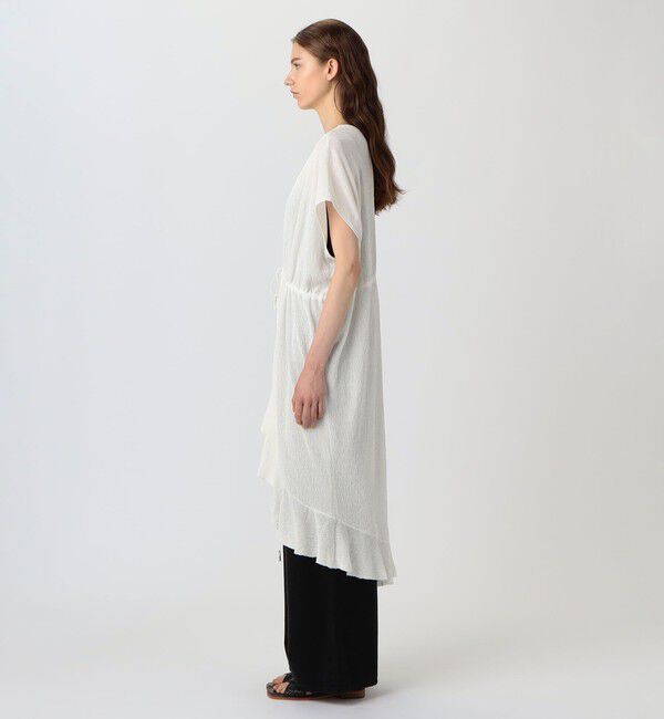 DES PRES「クレープニット ガウンワンピース」|ワンピース|