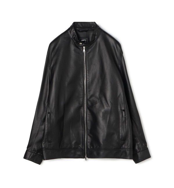 TOMORROWLAND MENS「【別注】 EMMETI ラムレザー シングルライダースブルゾン」|ブルゾン・スタジャン|19 ブラック