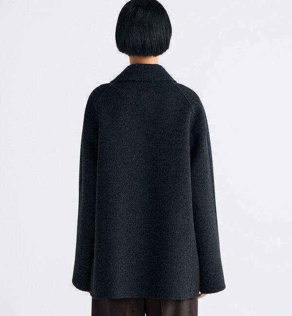 ウールカシミヤ ダブルフェイス ショートコート（Edition）｜ルミネの