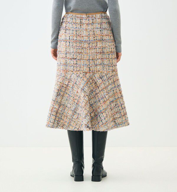 TOMORROWLAND collection「ファンシーヘリンボーン マーメイドスカート」|スカート|