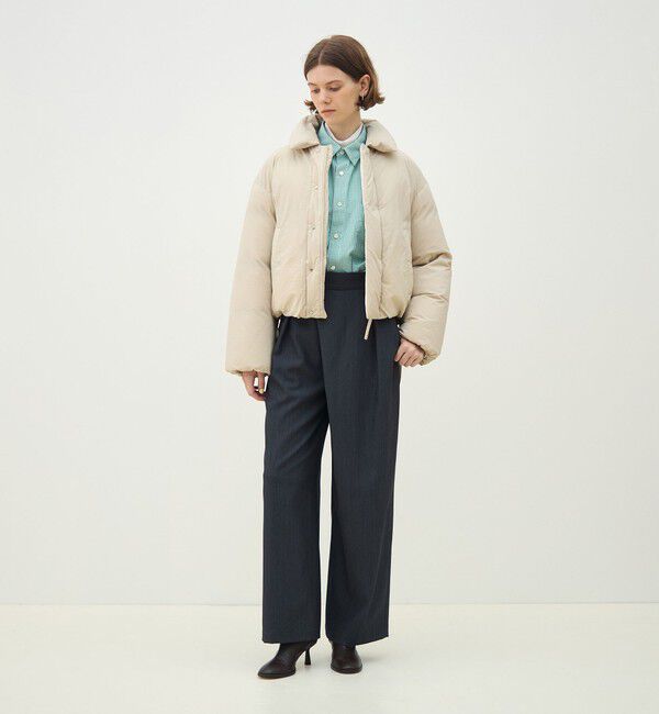 MACPHEE「ナイロンストレッチ ダウンジャケット」|ダウン|