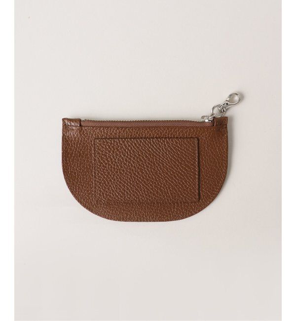  「【blancle/ ブランクレ】T.LETHER SEMI CIRCLE POUCH」|ポーチ|