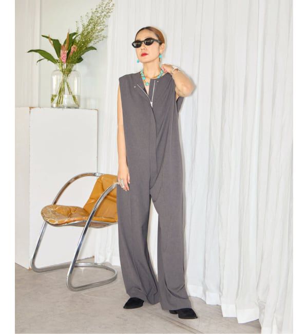  「ZIP ジャンプスーツ」|オールインワン|