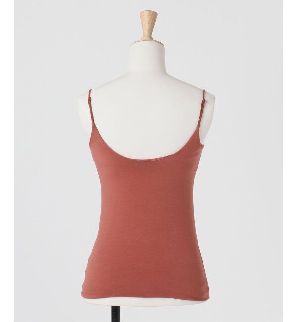 EMILYWEEK「【RESET】オーガニックコットン混 ブラキャミソール（ブリック）」|インナー|