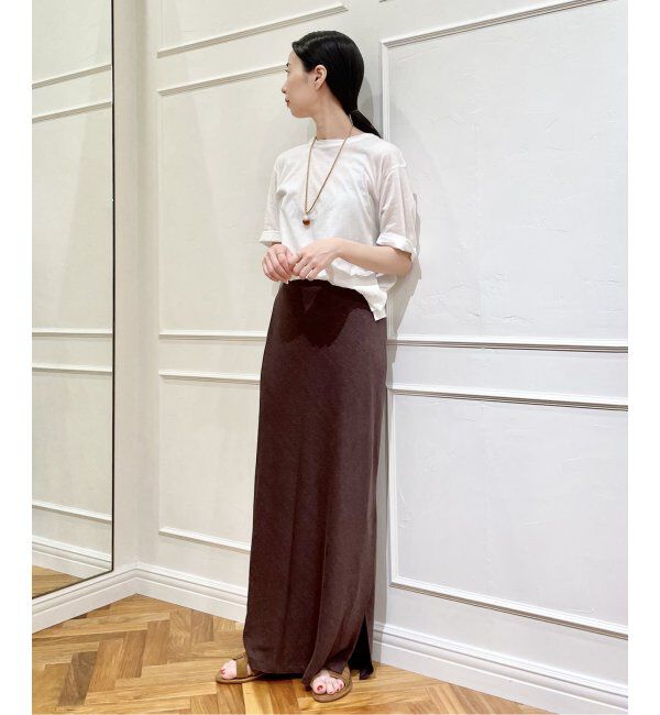 EMILYWEEK「セカンドスキン ハーフスリーブプルオーバー」|Tシャツ・カットソー|