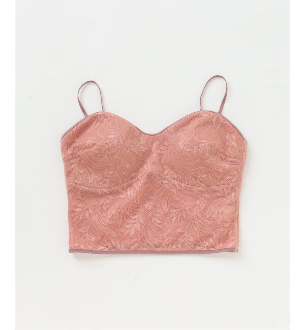 EMILYWEEK「フローラルレースクロップドブラキャミ」|インナー|