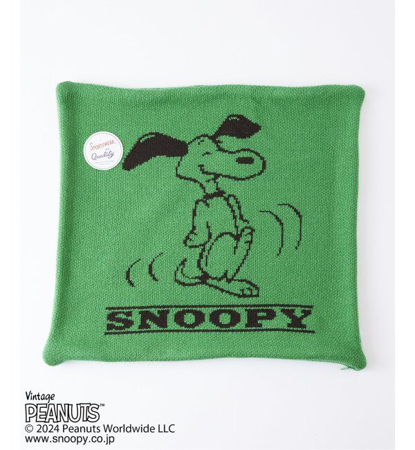 journal standard Furniture「【PEANUTS&times;SPORTS WEAR by JSF】別注 KNIT CUSHION クッションカバー」|クッション・クッションカバー|