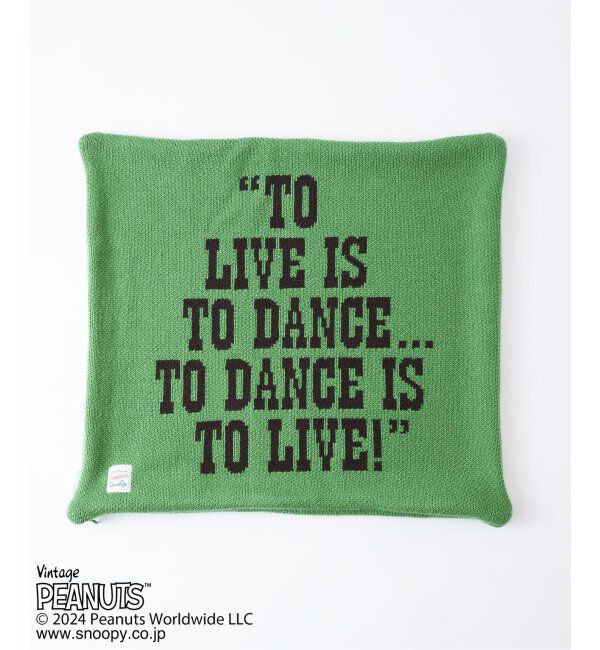 journal standard Furniture「【PEANUTS&times;SPORTS WEAR by JSF】別注 KNIT CUSHION クッションカバー」|クッション・クッションカバー|