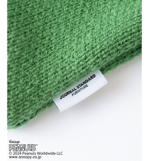 journal standard Furniture「【PEANUTS&times;SPORTS WEAR by JSF】別注 KNIT CUSHION クッションカバー」|クッション・クッションカバー|