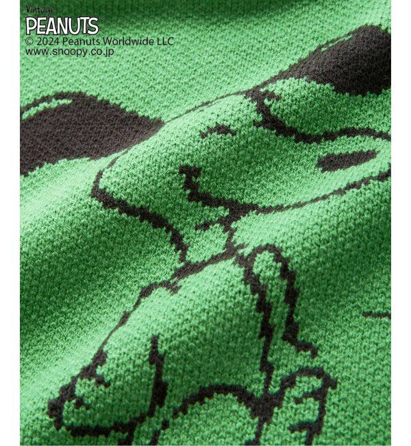 journal standard Furniture「【PEANUTS&times;SPORTS WEAR by JSF】別注 KNIT CUSHION クッションカバー」|クッション・クッションカバー|