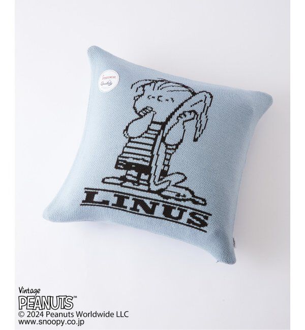 journal standard Furniture「【PEANUTS&times;SPORTS WEAR by JSF】別注 KNIT CUSHION クッションカバー」|クッション・クッションカバー|