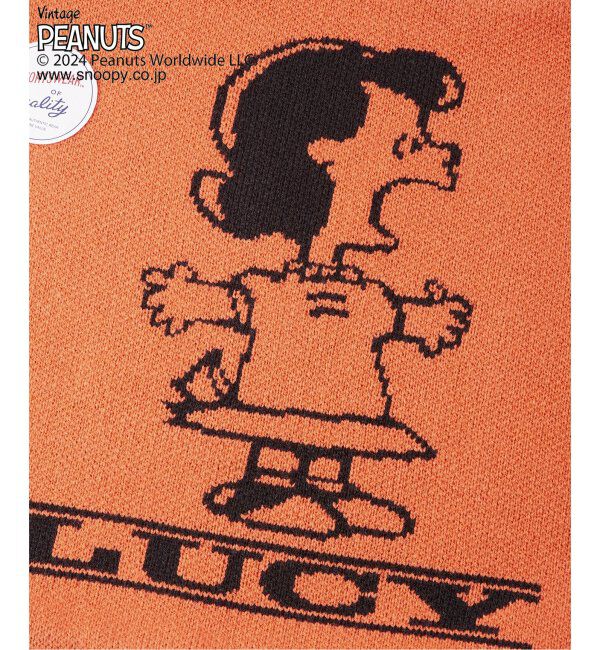 journal standard Furniture「【PEANUTS&times;SPORTS WEAR by JSF】別注 KNIT CUSHION クッションカバー」|クッション・クッションカバー|