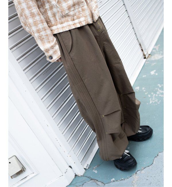 JOINT WORKS「ADIDAS/ アディダス PARACHUTE PANT」|スラックス|