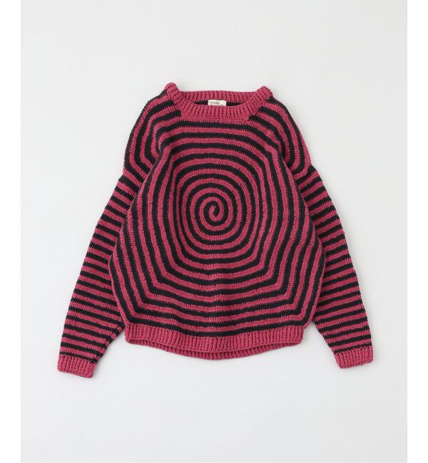JOINT WORKS「MacMahon Knitting Mills/マクマホンニッティングミルズ Crew Neck Knit-Guru Guru」|ニット・セーター|
