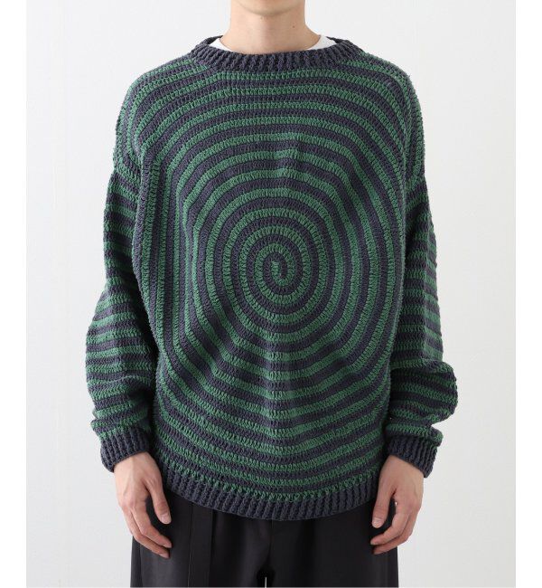 JOINT WORKS「MacMahon Knitting Mills/マクマホンニッティングミルズ Crew Neck Knit-Guru Guru」|ニット・セーター|