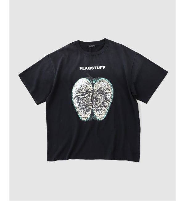 JOINT WORKS「F-LAGSTUF-F/フラグスタフRINGO Tシャツ」|Tシャツ・カットソー|ブラック