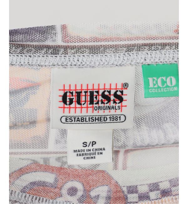 JOINT WORKS「GUESS/ゲスGO PRINTED RAGLAN MESH TOP」|Tシャツ・カットソー|