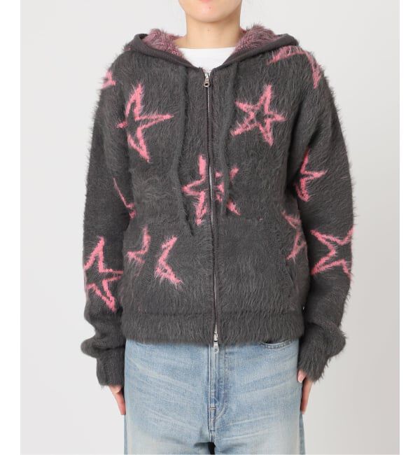 JOINT WORKS「フェザーヤーンZIPフーディ」|ニット・セーター|